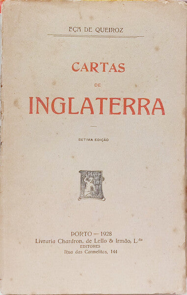 CARTAS DE INGLATERRA. [5.ª EDIÇÃO]