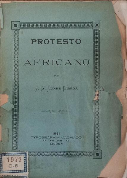 PROTESTO AFRICANO.