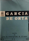 GARCIA DE ORTA, REVISTA DA JUNTA DE INVESTIGAÇÕES DO ULTRAMAR, VOL. 18, N.º 1-4, 1970.
