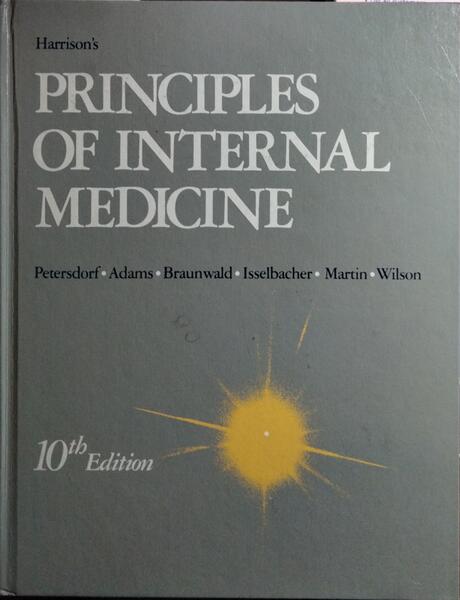 HARRISON'S PRINCIPLES OF INTERNAL MEDICINE. [10.ª EDIÇÃO, 2 VOLS.]