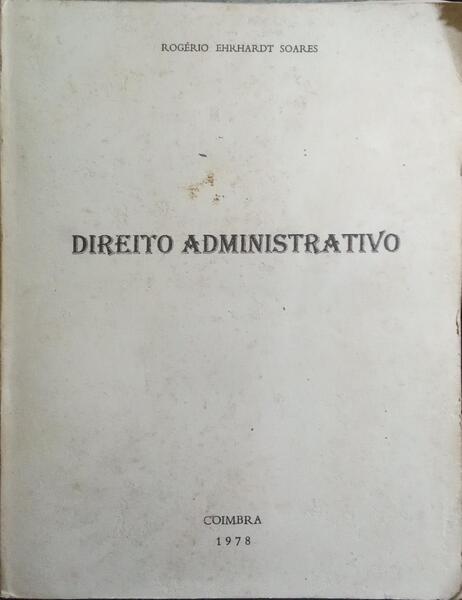DIREITO ADMINISTRATIVO. [1978]