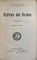 TERRAS DO DEMO. [2.ª EDIÇÃO, COM DEDICATÓRIA DO AUTOR]