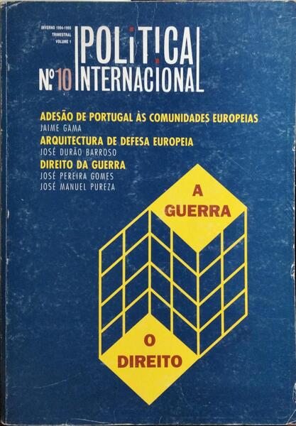 POLÍTICA INTERNACIONAL, VOL. 1, N.º 10, INVERNO 1994-1995.