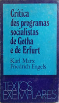 CRÍTICA DOS PROGRAMAS SOCIALISTAS DE GOTHA E DE ERFURT.