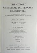THE OXFORD UNIVERSAL DICTIONARY ILLUSTRATED. [2 VOLS.]