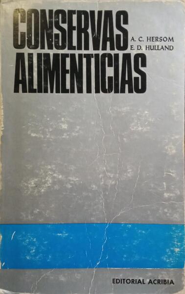 CONSERVAS ALIMENTICIAS.