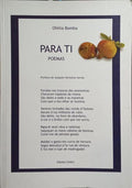 PARA TI, POEMAS.