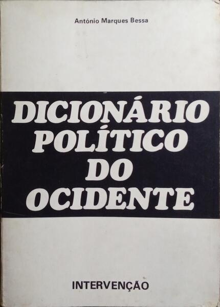 DICIONÁRIO POLÍTICO DO OCIDENTE.