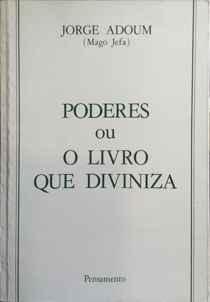PODERES OU O LIVRO QUE DIVINIZA.