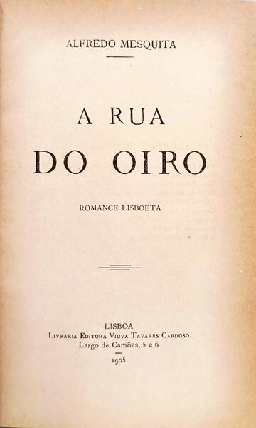 A RUA DO AIRO.