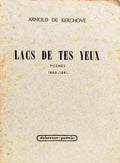LACS DE TES YEUX.