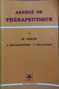 ABRÃ‰GE DE THÃ‰RAPEUTIQUE.