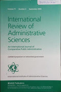 INTERNATIONAL REVIEW OF ADMINISTRATIVE SCIENCES, VOLUME 71, NÃšMERO 3, SEPTEMBER 2005.
