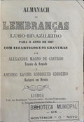 ALMANACH DE LEMBRANÇAS LUSO-BRAZILEIRO PARA O ANNO DE 1867.