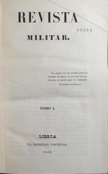 REVISTA MILITAR, TOMO I.