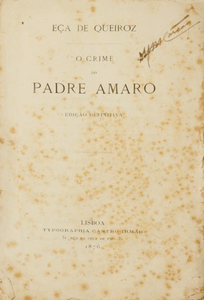 O CRIME DO PADRE AMARO.
