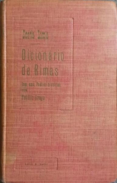 DICIONÁRIO DE RIMAS.