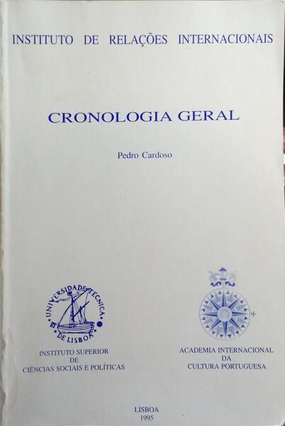 CRONOLOGIA GERAL.