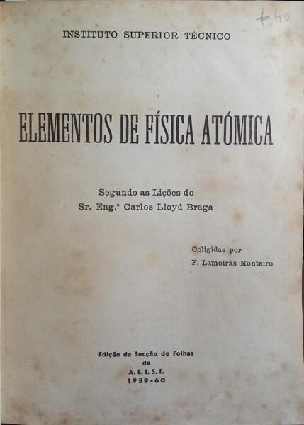 ELEMENTOS DE FÍSICA ATÓMICA.