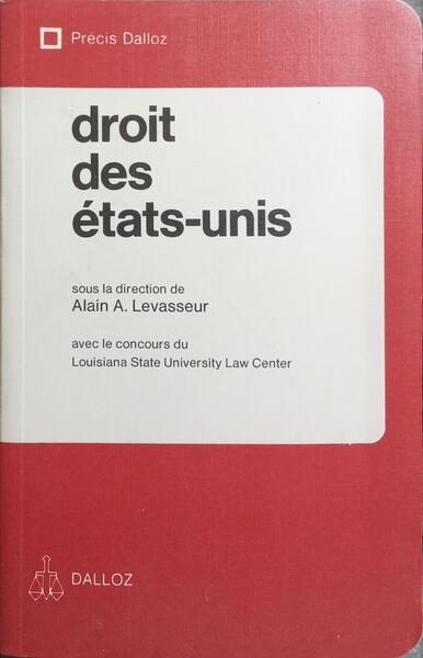 DROIT DES ÉTATS-UNIS.