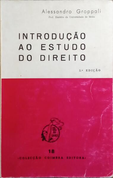 INTRODUÇÃO AO ESTUDO DO DIREITO.