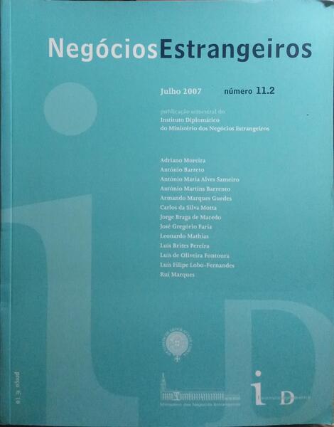 NEGÓCIOS ESTRANGEIROS, N.º 11.2, JULHO 2007.