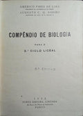 COMPÊNDIO DE BIOLOGIA PARA O 3.º CICLO LICEAL. [2.ª EDIÇÃO]