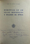 MEMÓRIAS DE UM VELHO MARINHEIRO E SOLDADO DE ÁFRICA.