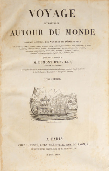 VOYAGE PITTORESQUE AUTOUR DU MONDE.