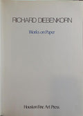 RICHAR DIEBENKORN, WORKS ON PAPER.