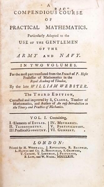 COMPENDIOUS (A) COURSE OF PRACTICAL MATHEMATICS.