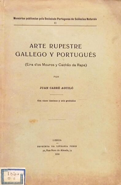 ARTE RUPESTRE GALLEGO Y PORTUGUÈS.