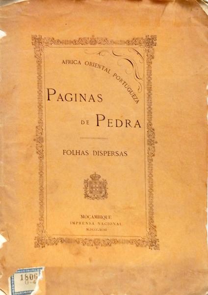 PAGINAS DE PEDRA: FOLHAS DISPERSAS.