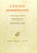 CÓDIGO ADMINISTRATIVO. [2.ª EDIÇÃO]