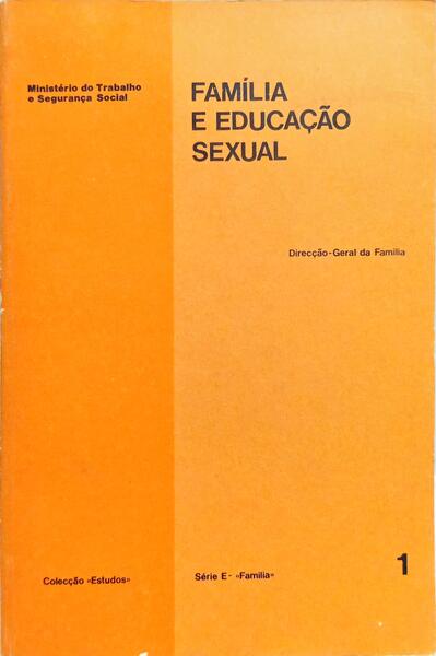 FAMÍLIA E EDUCAÇÃO SEXUAL.