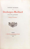 POÉSIES DIVERSES DE DESFORGES-MAILLARD.