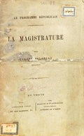 LA MAGISTRATURE.
