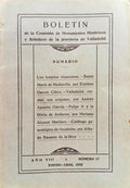 BOLETÍN DE LE COMISIÓN DE MONUMENTOS HISTÓRICOS Y ARTÍSTICOS DE LA PROVINCIA DE VALLADOLID, AÑO VIII, NÚM.º 17, ENERO-ABRIL DE 1932.