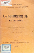 LA GUERRE DE 1914 ET LE DROIT.