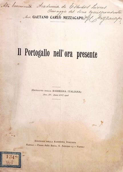 IL PORTOGALLO NELL'ORA PRESENTE.