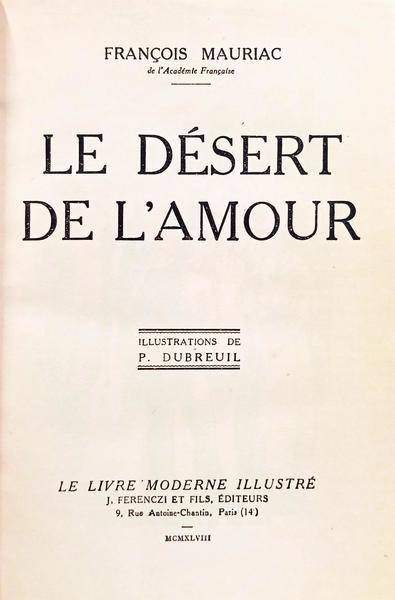 LE DÃ‰SERT DE L'AMOUR.