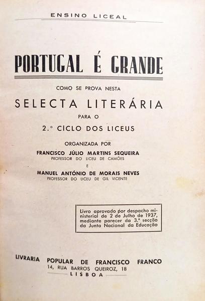 PORTUGAL É GRANDE.