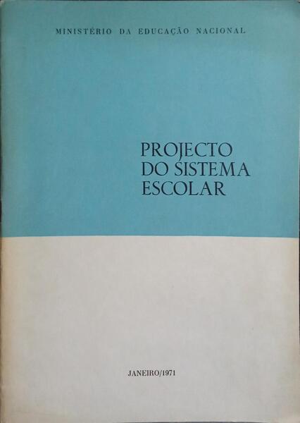 PROJECTO DO SISTEMA ESCOLAR.