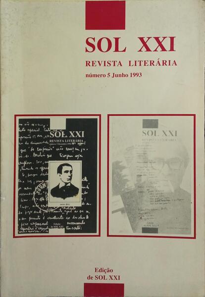 SOL XXI, REVISTA LITERÁRIA. [3 VOLS.]