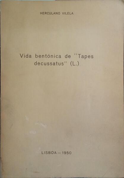VIDA BENTÓNICA DE