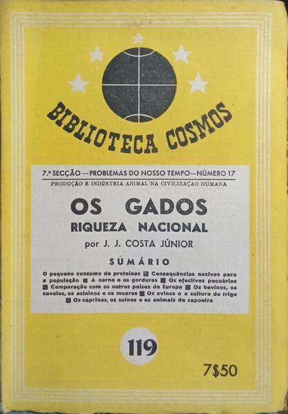 OS GADOS: RIQUEZA NACIONAL.