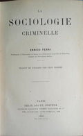 LA SOCIOLOGIE CRIMINELLE.