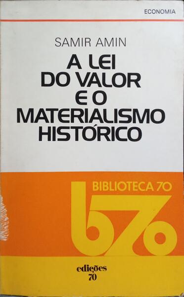 A LEI DO VALOR E O MATERIALISMO HISTÃ“RICO.