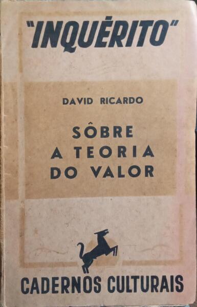 SÔBRE A TEORIA DO VALOR. [2 VOLS.]