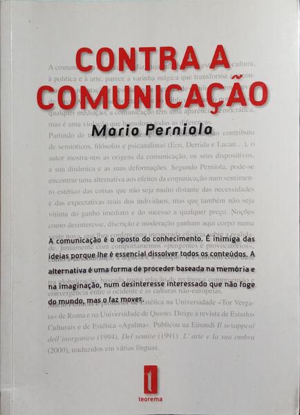 CONTRA A COMUNICAÃ‡ÃƒO.